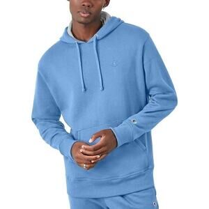 New With Tags Champion Pullover Powerblend Stitched Logo Swiss Blue Multiple Szs